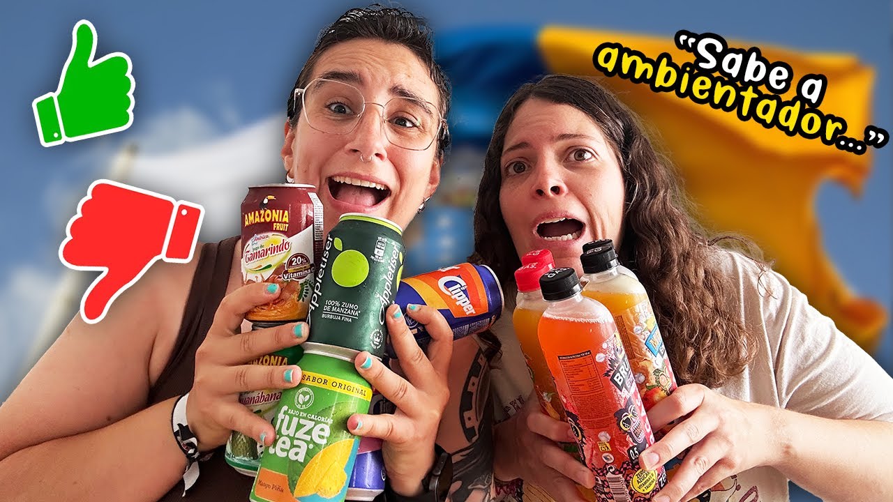 PRUEBO las BEBIDAS más CANARIAS 🍹🌴 ¿Dorada o Tropical?