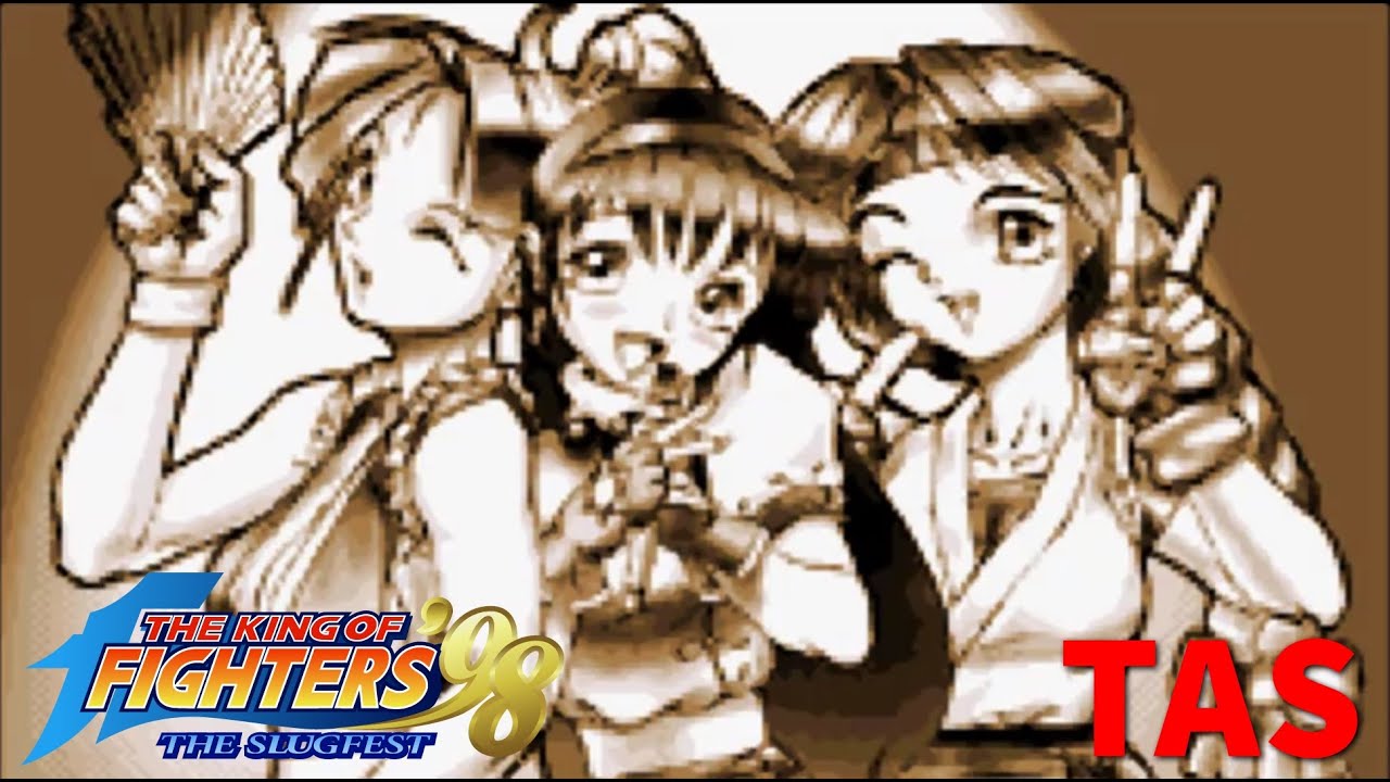 THE KING OF FIGHTERS 98 ( MOE GIRLS TEAM ) ( TAS ) ( KOF98 ) ( MAI, ATHENA, YURI ) ( NEOGEO )