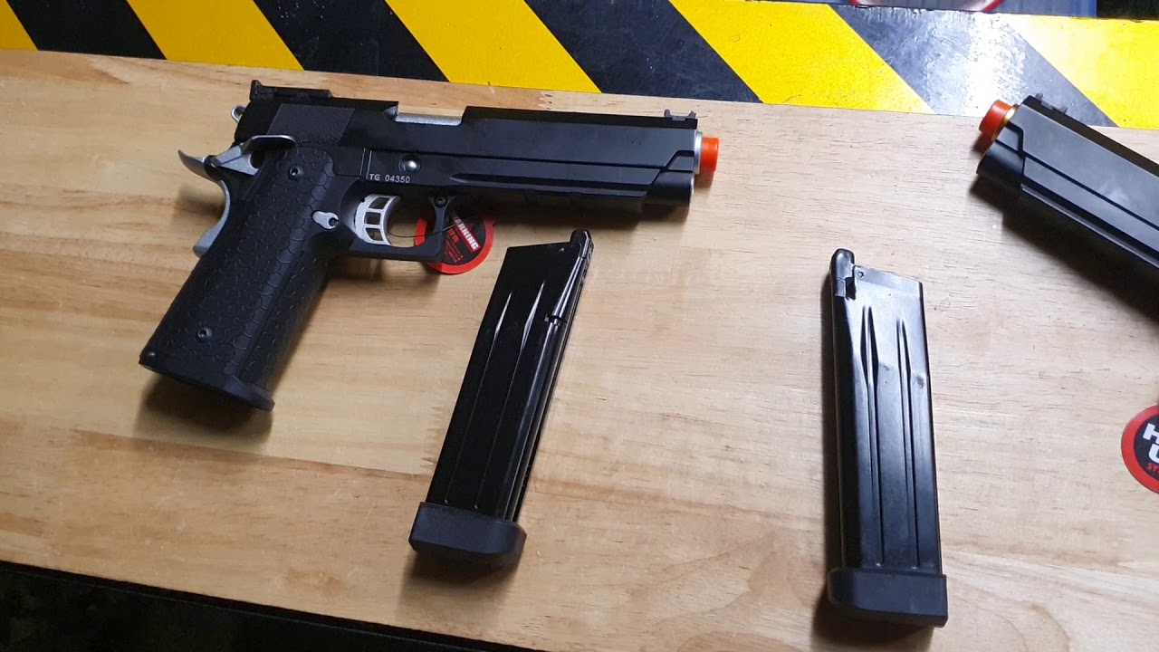Quick Overview of the 2011 Hi Capa 5.1 Gas Powered Gel Blaster