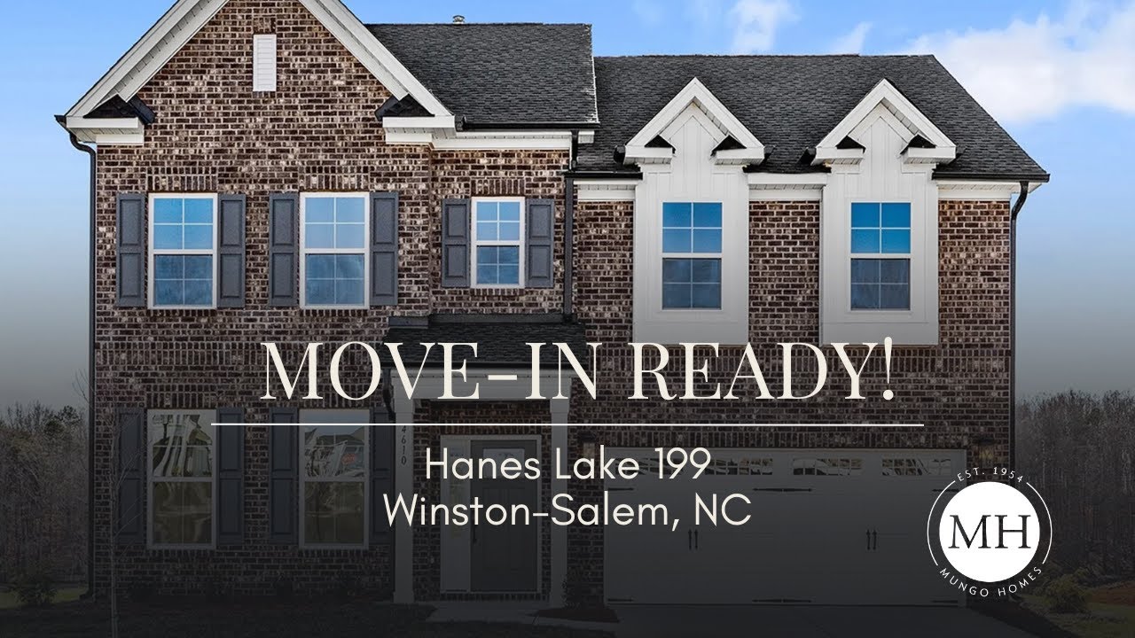 MOVE-IN READY New Home in Winston-Salem, NC by Mungo Homes! 4610 Hanes Lake Drive