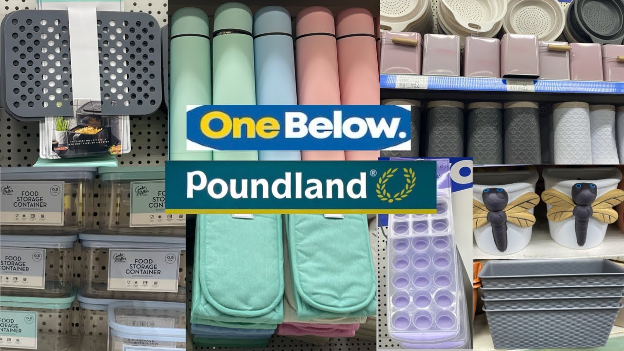 WHATS NEW IN POUNDLAND | COME SHOP WITH ME | POUNDLAND HAUL / WHAT NEW IN  ONE BELOW / ONE BELOW