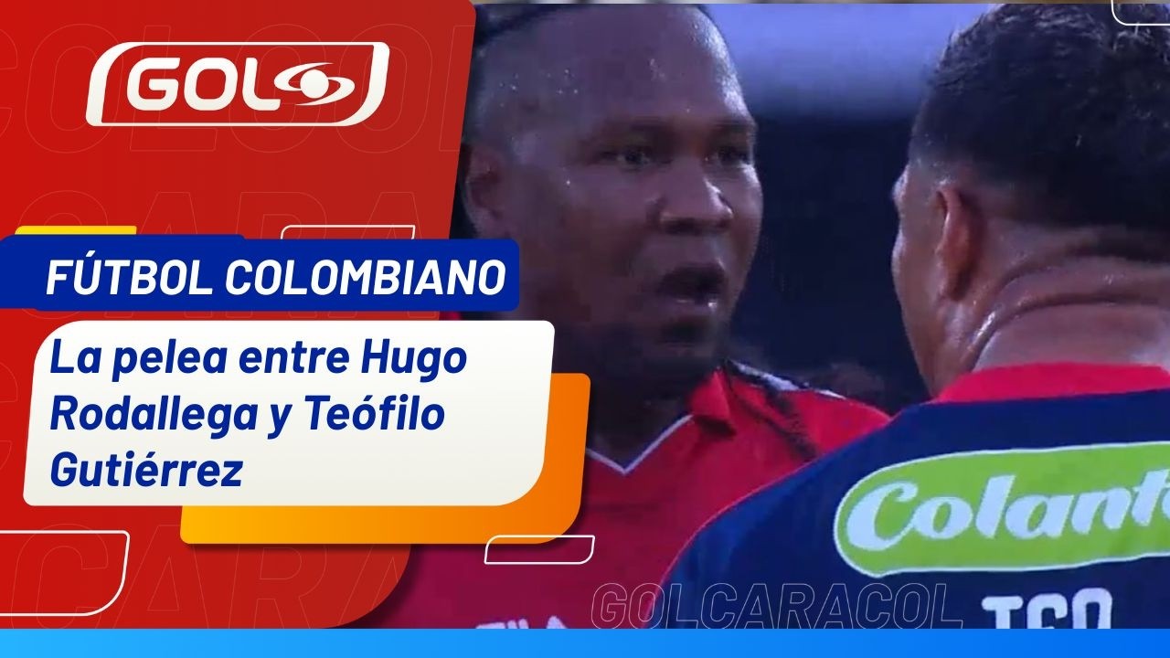 Esto dijo Hugo Rodallega sobre su discusi&oacute;n en cancha con Teofilo  Guti&eacute;rrez