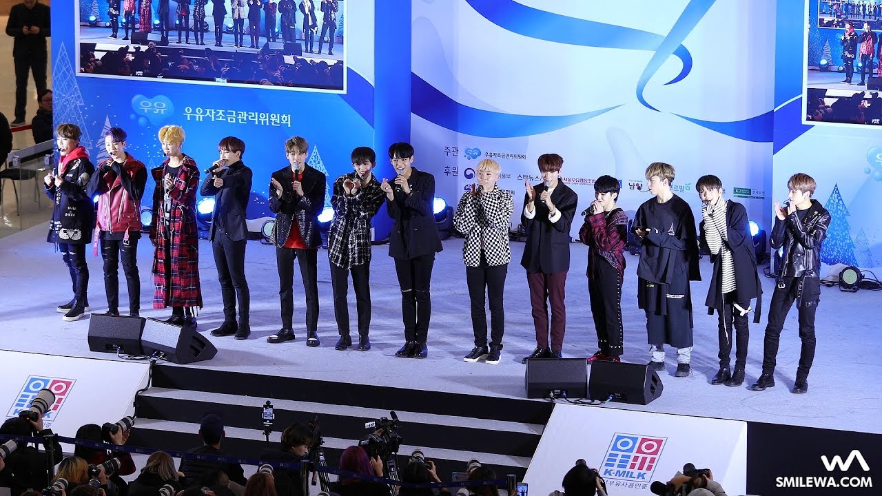 171208 세븐틴 (SEVENTEEN) 인터뷰 4K 직캠 @러브 밀크 페스티벌 4K Fancam by -wA-