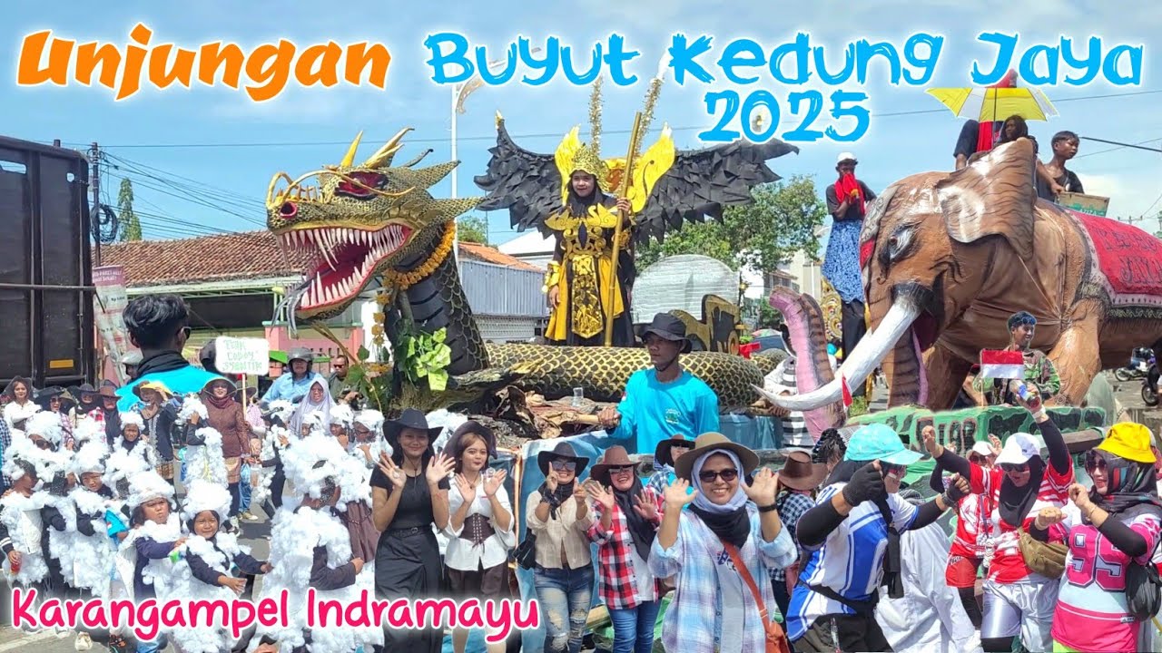 Arak arakan Unjungan BUYUT KEDUNG JAYA 2025 Karangampel Indramayu