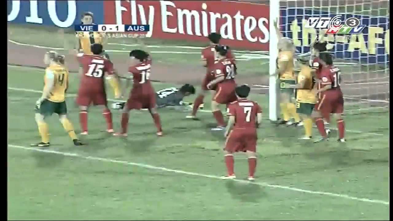 ASIAN WOMEN CUP 2014  Viet Nam 0 2  Australia