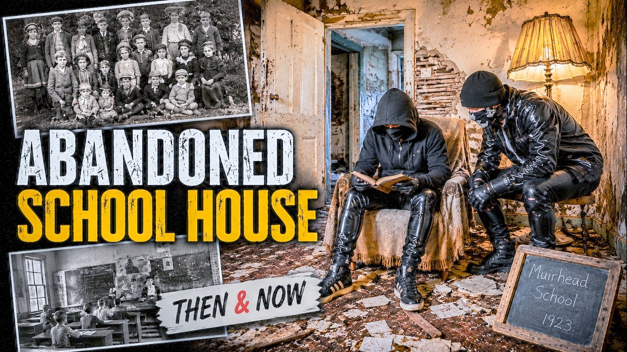 Abandoned School House almost 200 years old! Urbex Scotland, UK. Exploring with Deviant Discoveries.