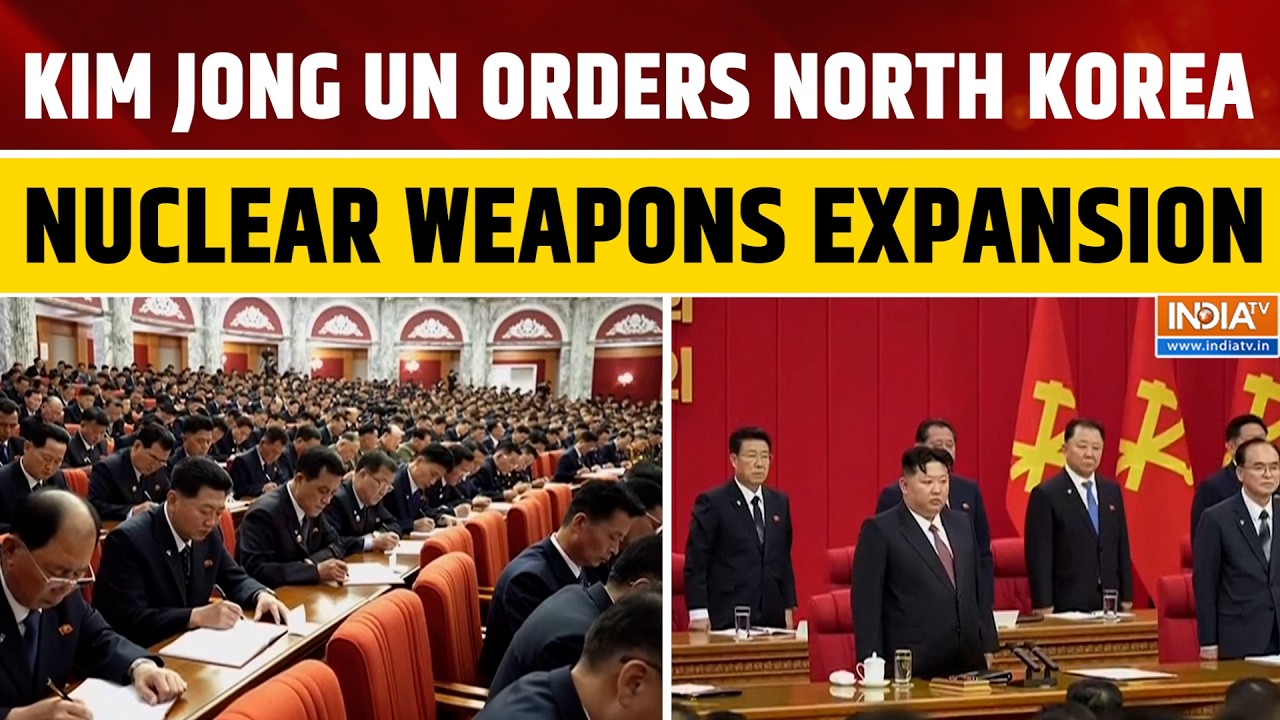 Kim Jong Un Orders Rapid Nuclear Expansion At Key Workers' Party Meeting; Slams US | World News