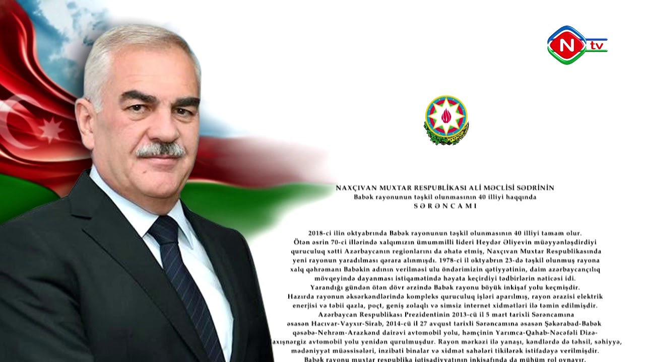 Babək rayonu dünən və bu gün-30.10.2018