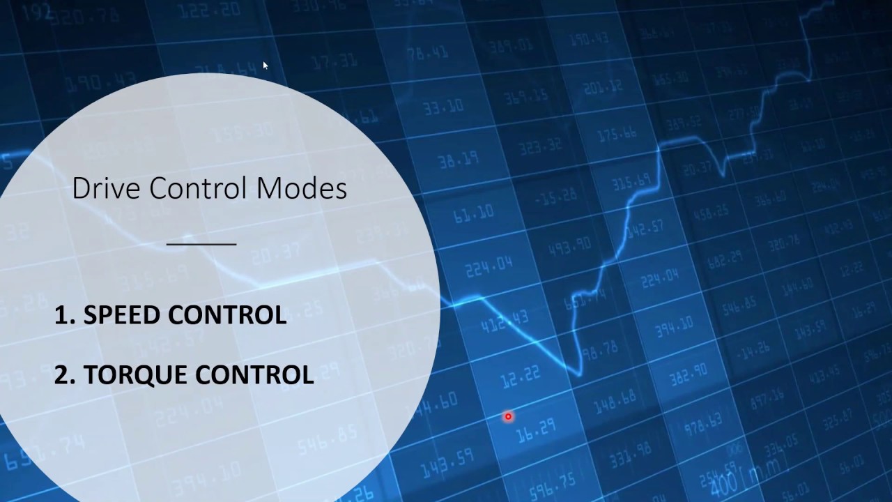 VFD Motor Speed Control Logic with Drive Parameters