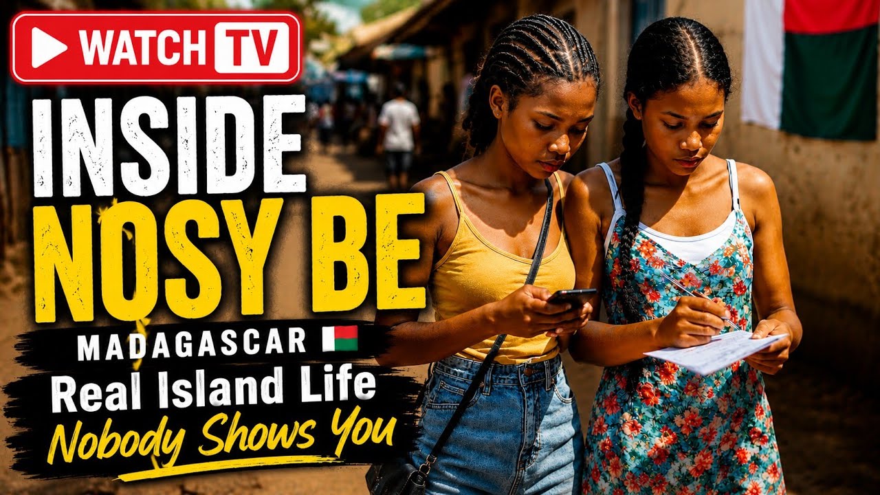 Nosy Be Madagascar 🇲🇬 4K Walking Tour – Local Life Journey Through Island Streets