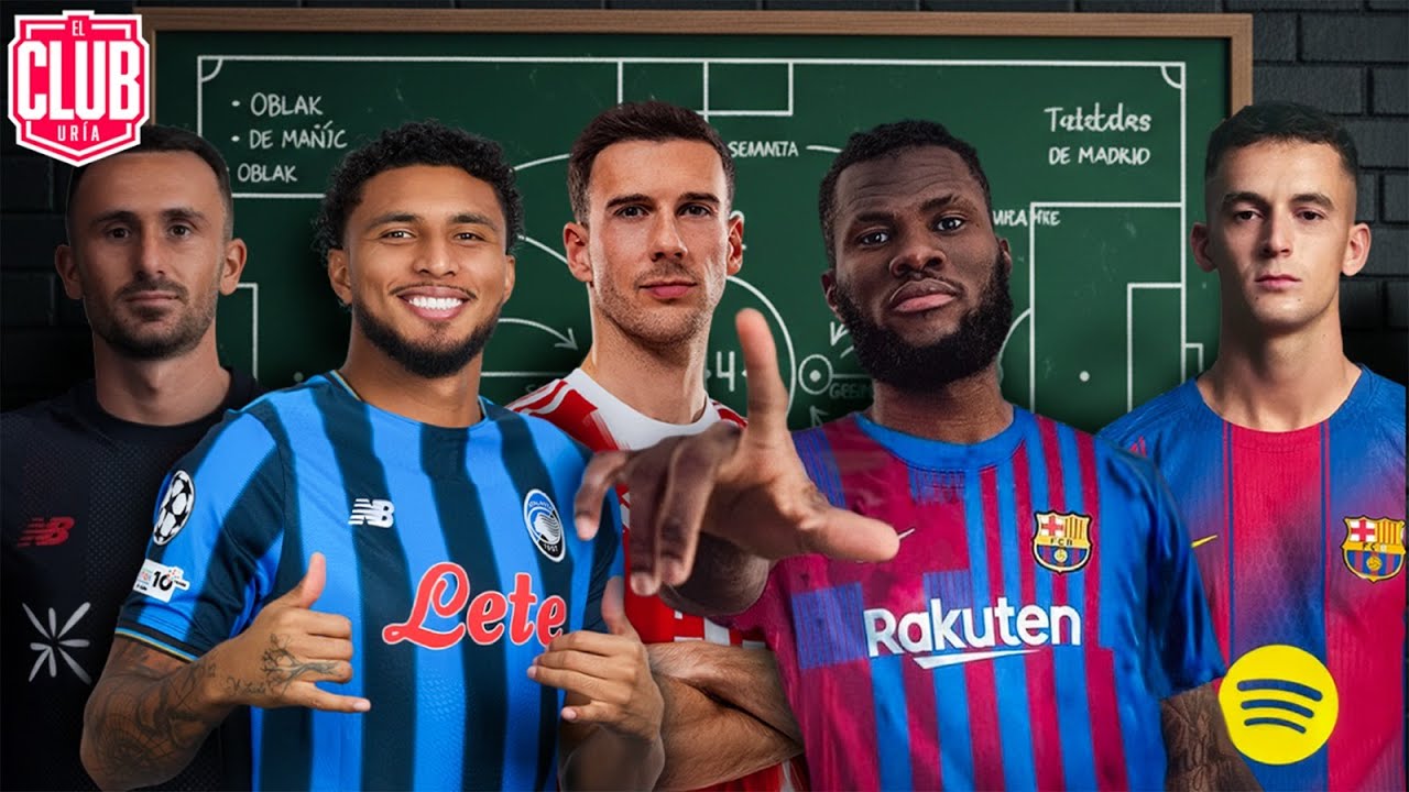LOS MEDIOCENTROS QUE MÁS SUENAN PARA EL ATLÉTICO DE MADRID