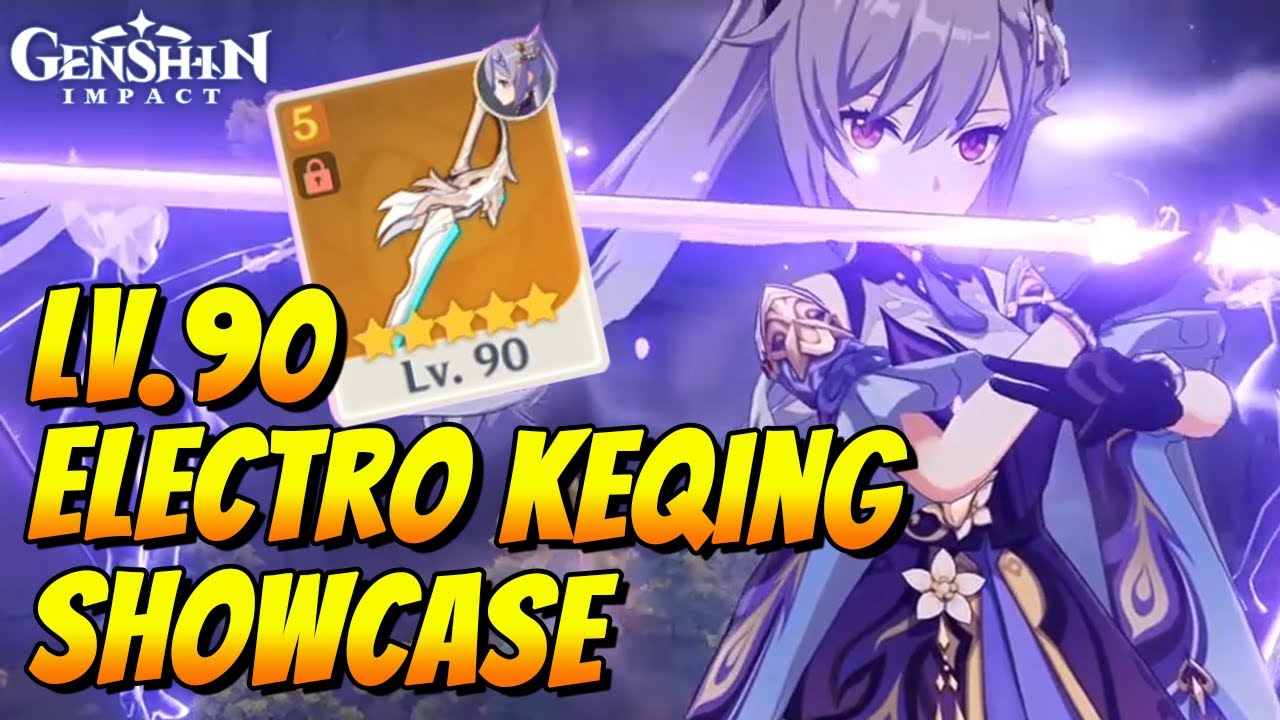 AQUILA FAVONIA ELECTRO KEQING - GENSHIN IMPACT
