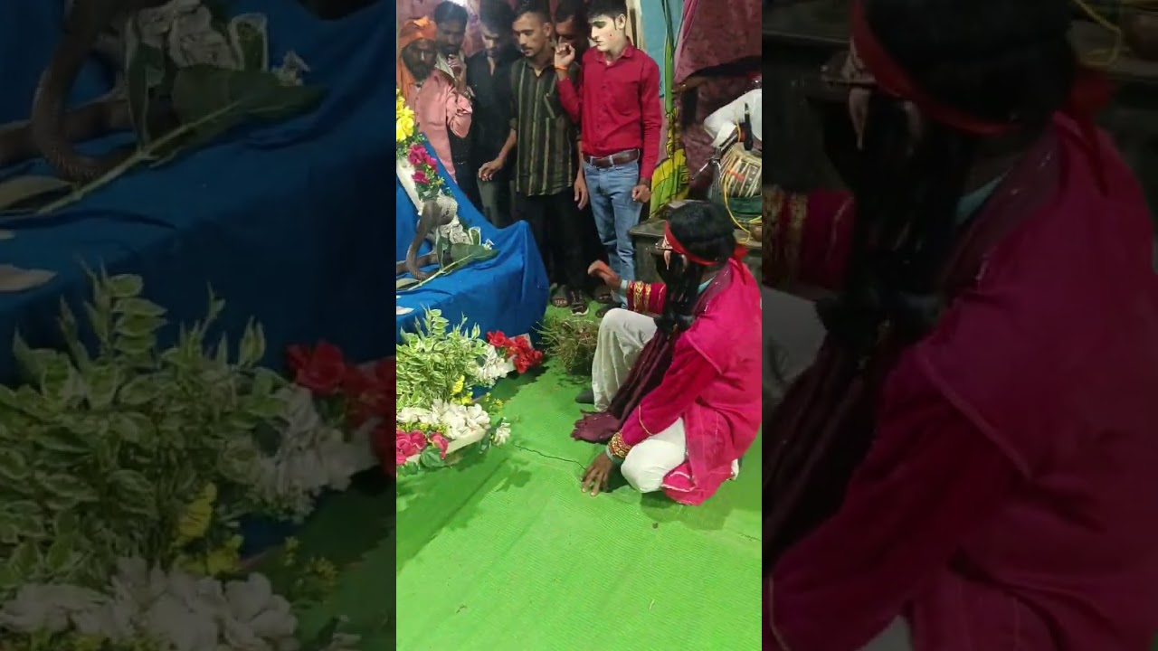 Neharu navyuvak drama mandal pouniya Khel ka naam nag nagin ki fansi 