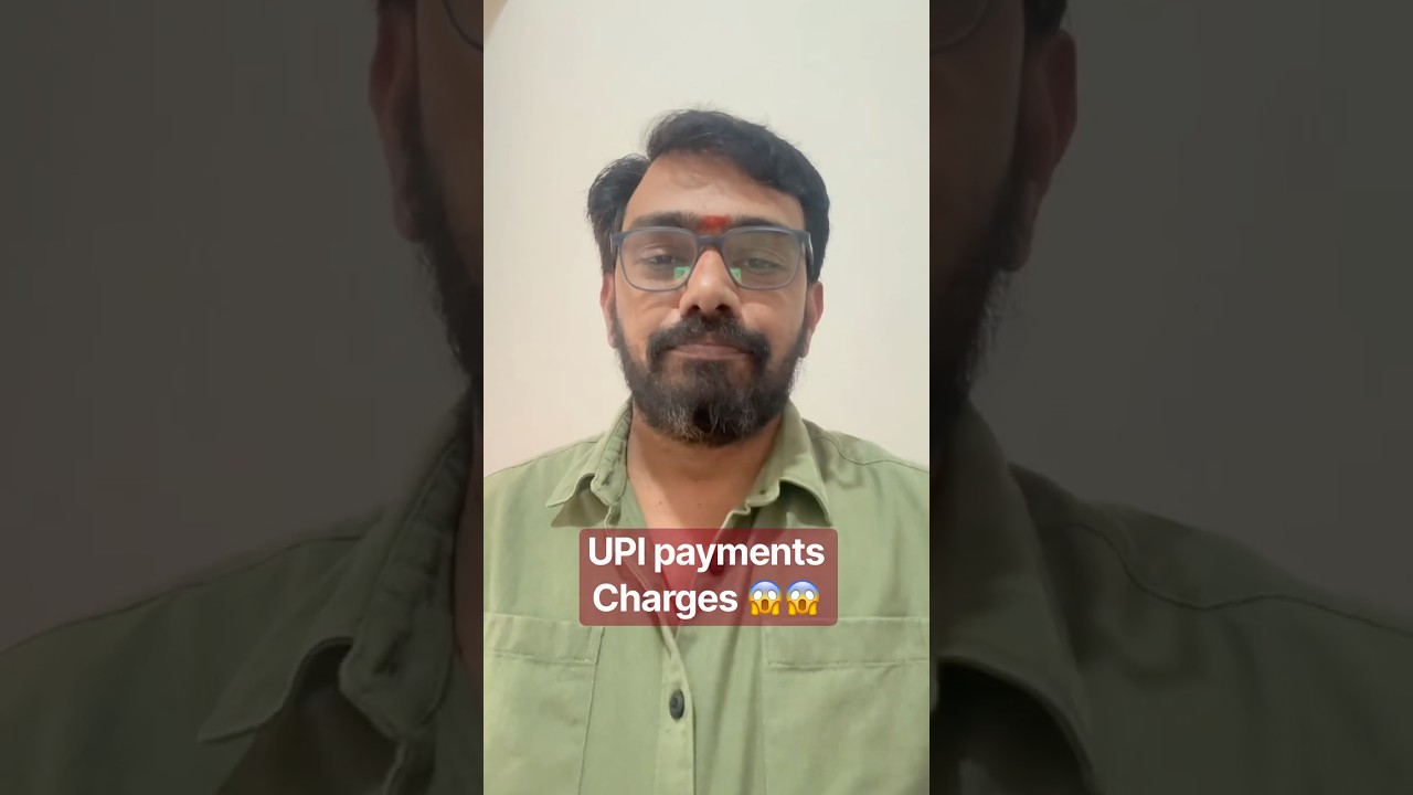 UPI Payments charges 😱😱 #economy #rbi #politics # geoeconomics