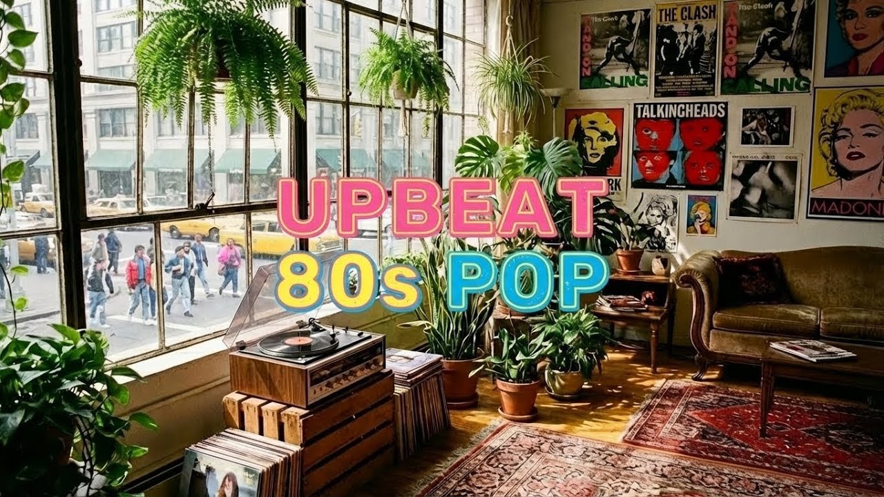 Upbeat 80s City Pop 🌇 Energetic Background Music for Vlogs (No Copyright)