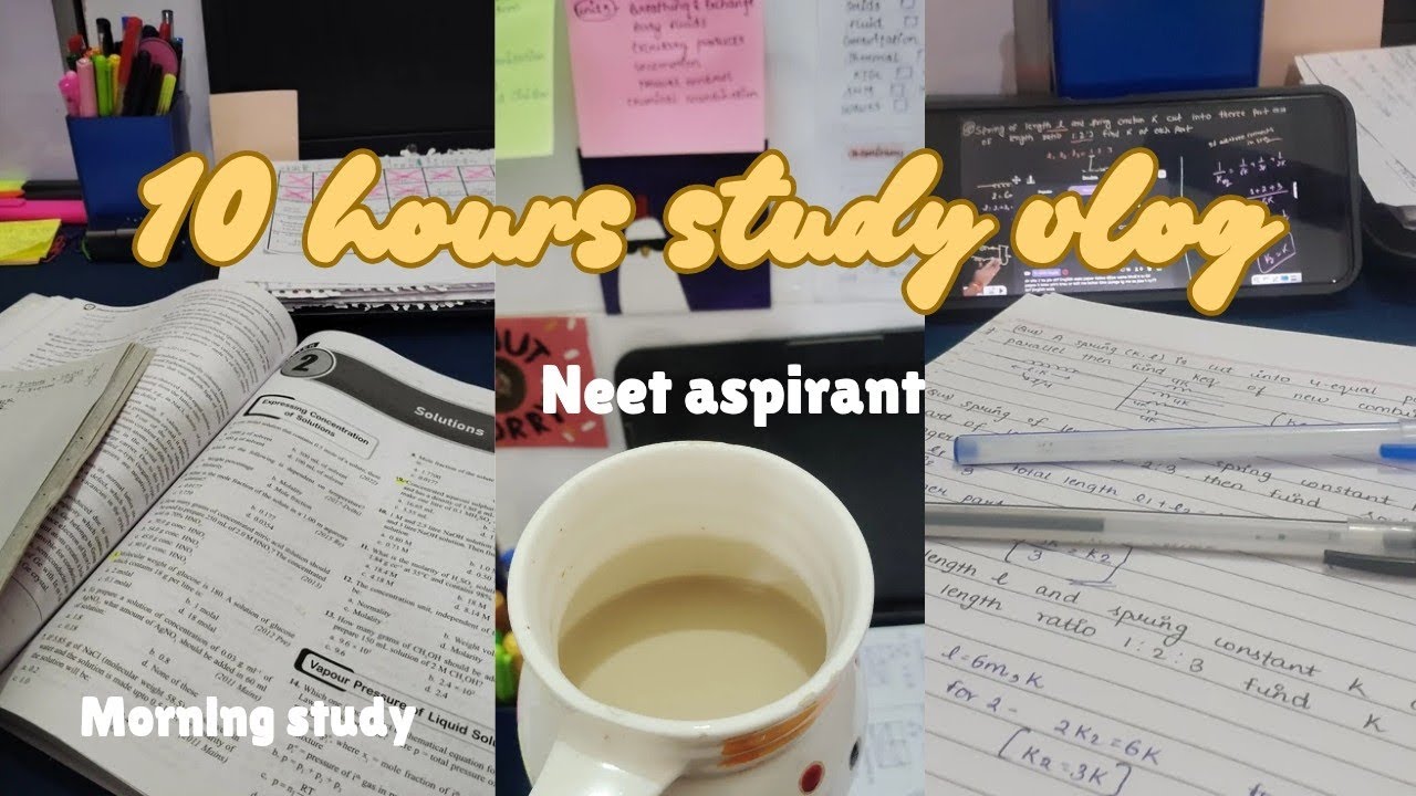 STUDY VLOG☘️📝//Productivity📈//Dropper life// Neet aspirant 🍂