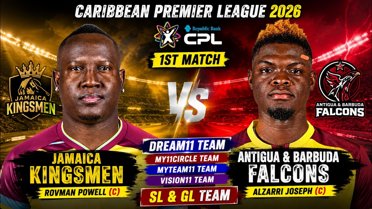 JKM vs ABF | 1st T20 | Dream11 Team | My11Circle Team | MyTeam11 Team | Vision11 Team | SL & GL Team
