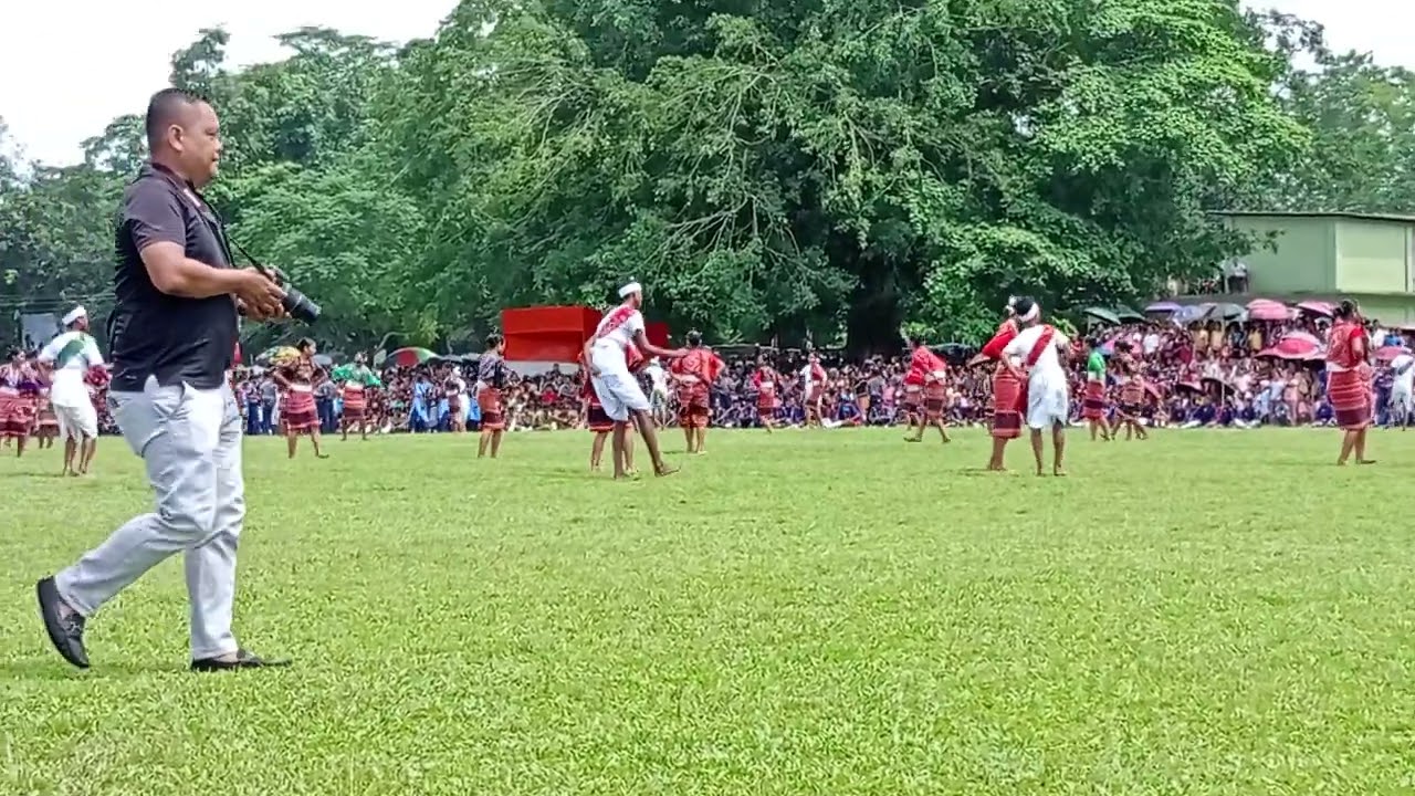 The 78th independence day celebration 2024 Ampati ll 15th August 2024 ll koch cultural dance