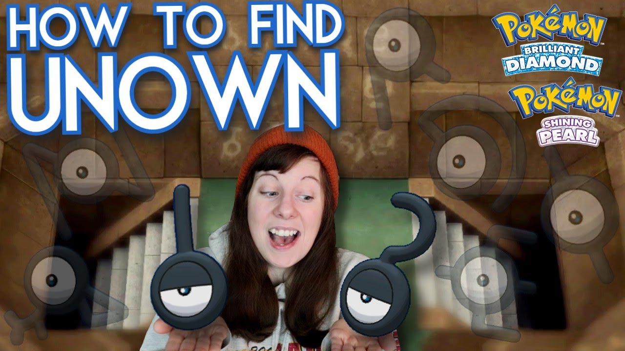 WHERE TO FIND UNOWN in Pokémon Brilliant Diamond Shining Pearl