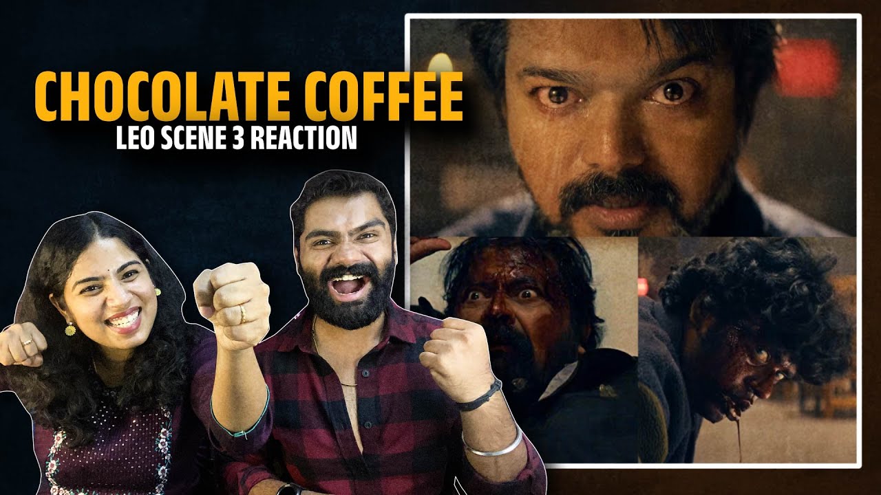 Leo MASS Coffee Shop Fight Scene Reaction | Thalapathy Vijay