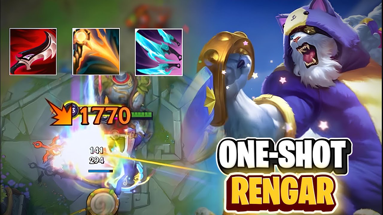 Rengar With Reworked Items is Insane! Wild Rift (Runes & Build)