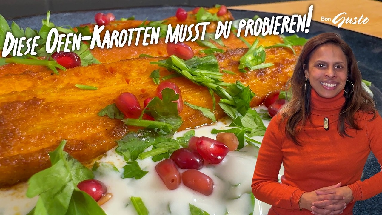 Ahornsirup, Sesam & Joghurt | Die besten Ofen-Karotten ever | BonGusto