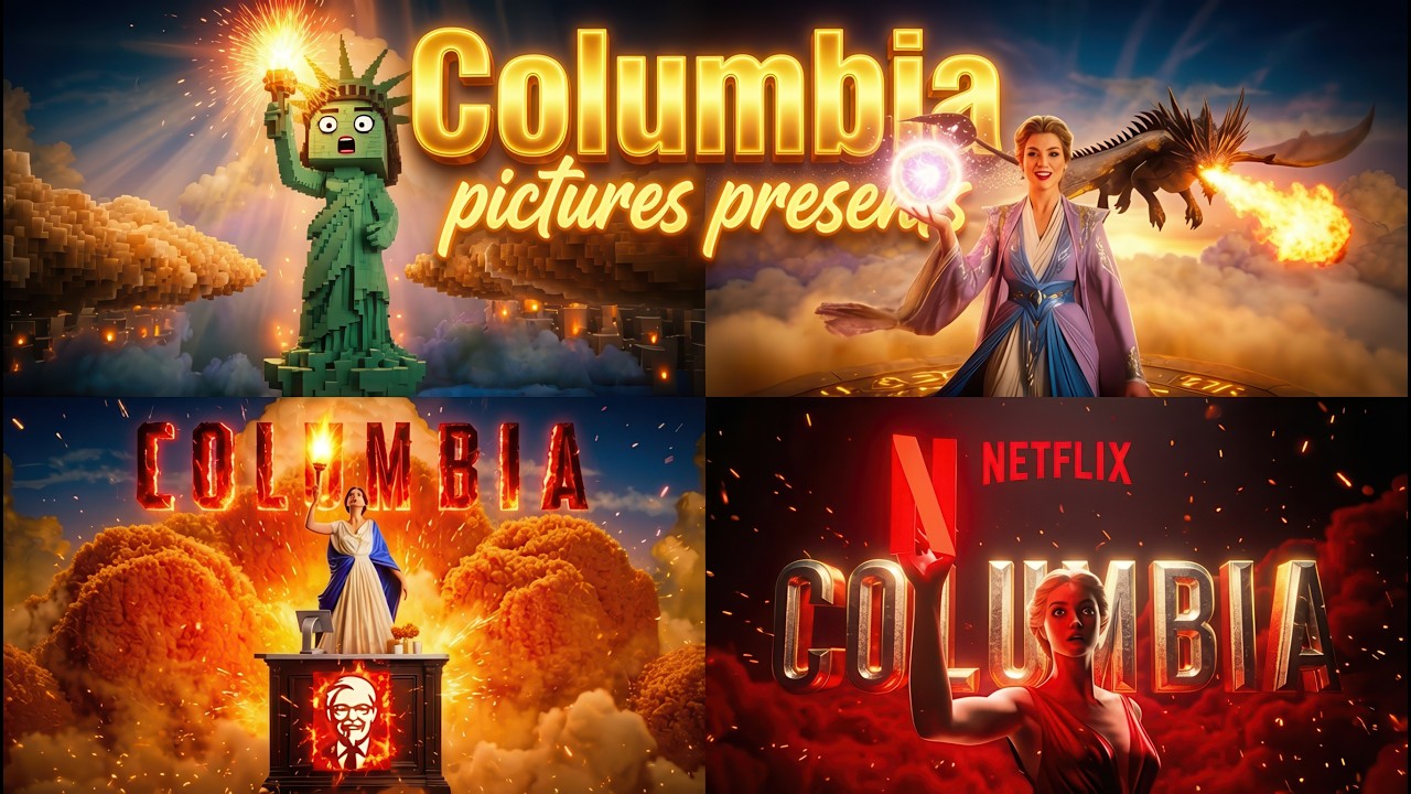 Columbia Pictures Intro… But in Different Worlds