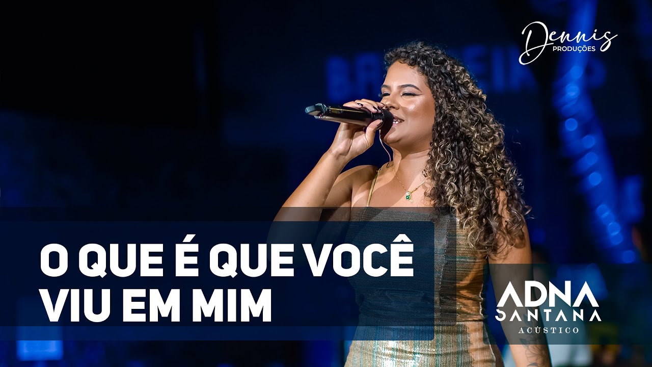 O Que É Que Você Viu Em mim - Marília Mendonça ( versão Adna Santana - Acústico)