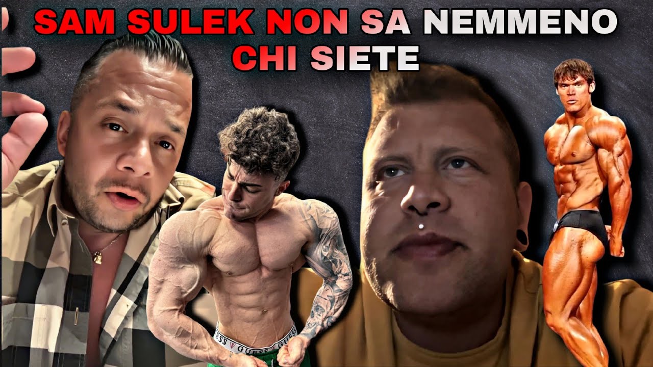 SAM SULEK VS MATTIA BALLARINI: GIUSEPPE ROMANO CRITICA ASPRAMENTE I FITNESS INFLUENCER ITALIANI