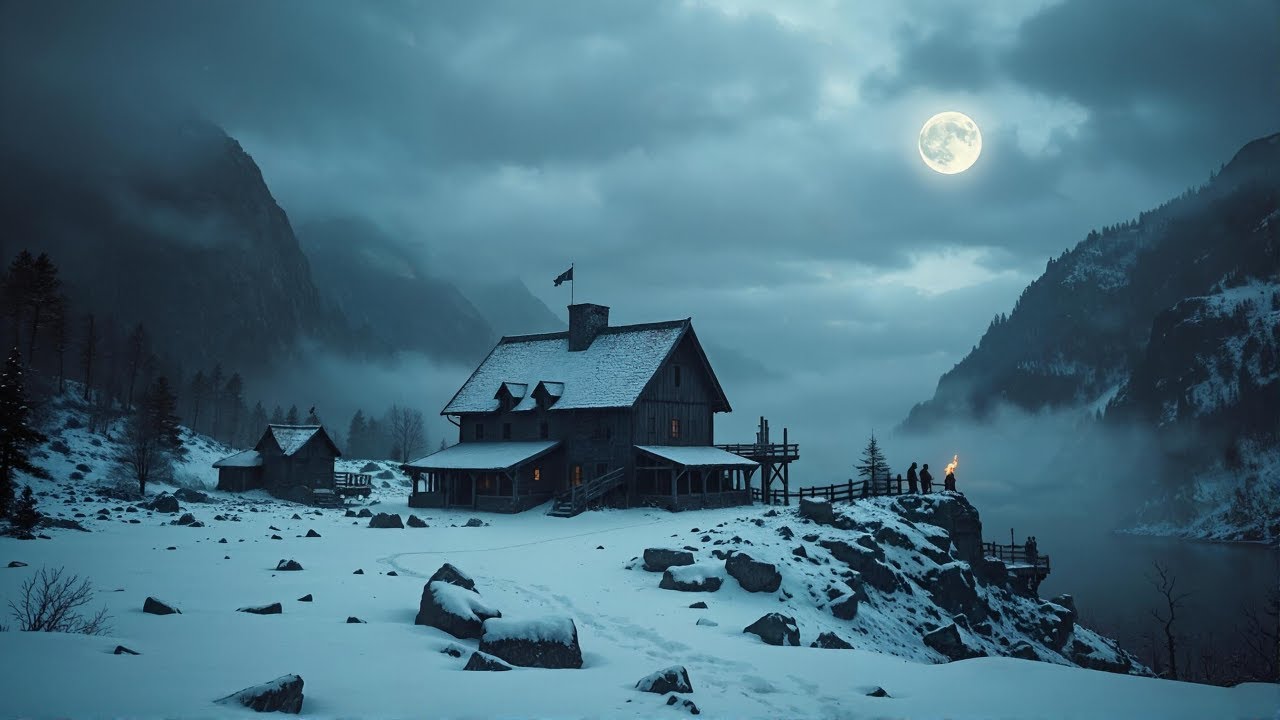 Tense Nordic Ambience – Cold Tagelharpa D&D Background Music (3 Hours)