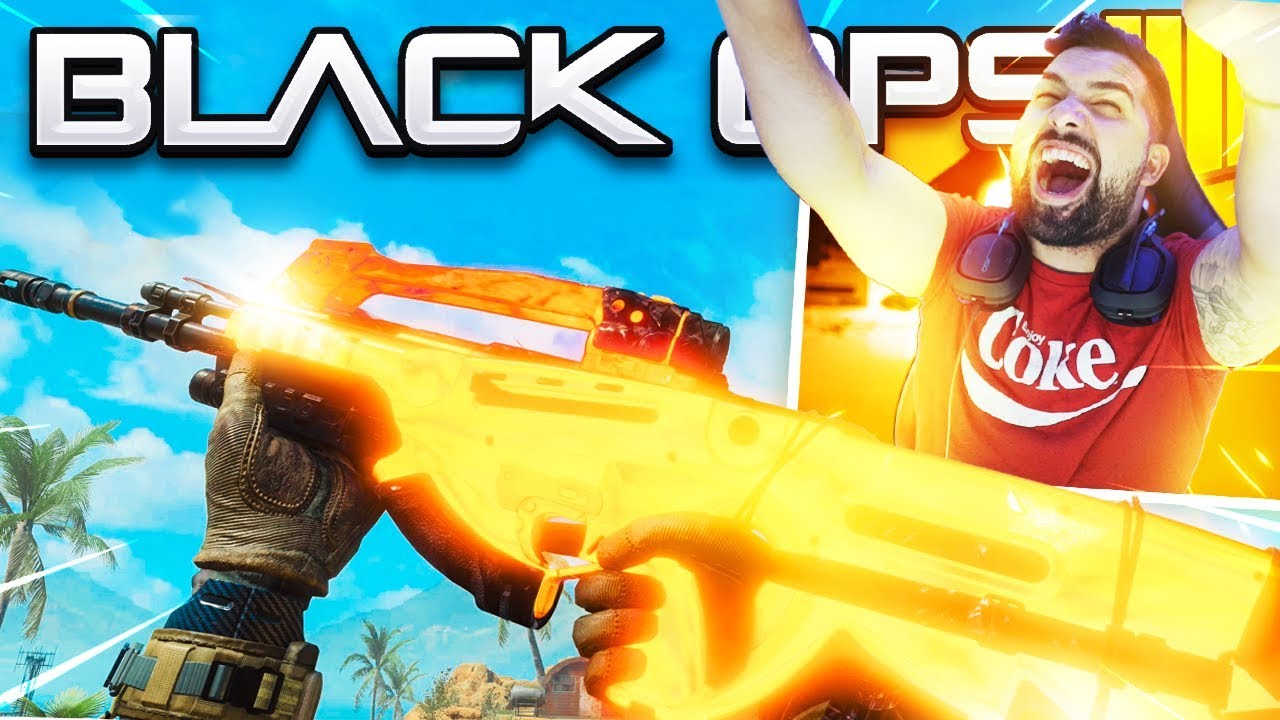The DARK MATTER CAMO Gameplay in Black Ops 4..