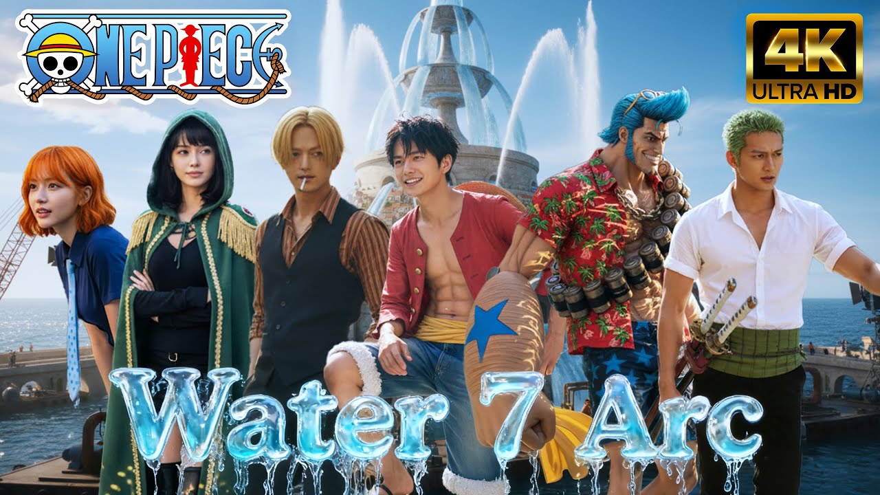 【ONEPIECE】AI Live-Action：Water 7 Arc Full Cast Behind the Scenes丨【ONEPIECE】実写版丨ウォーターセブン編 全キャラ撮影現場