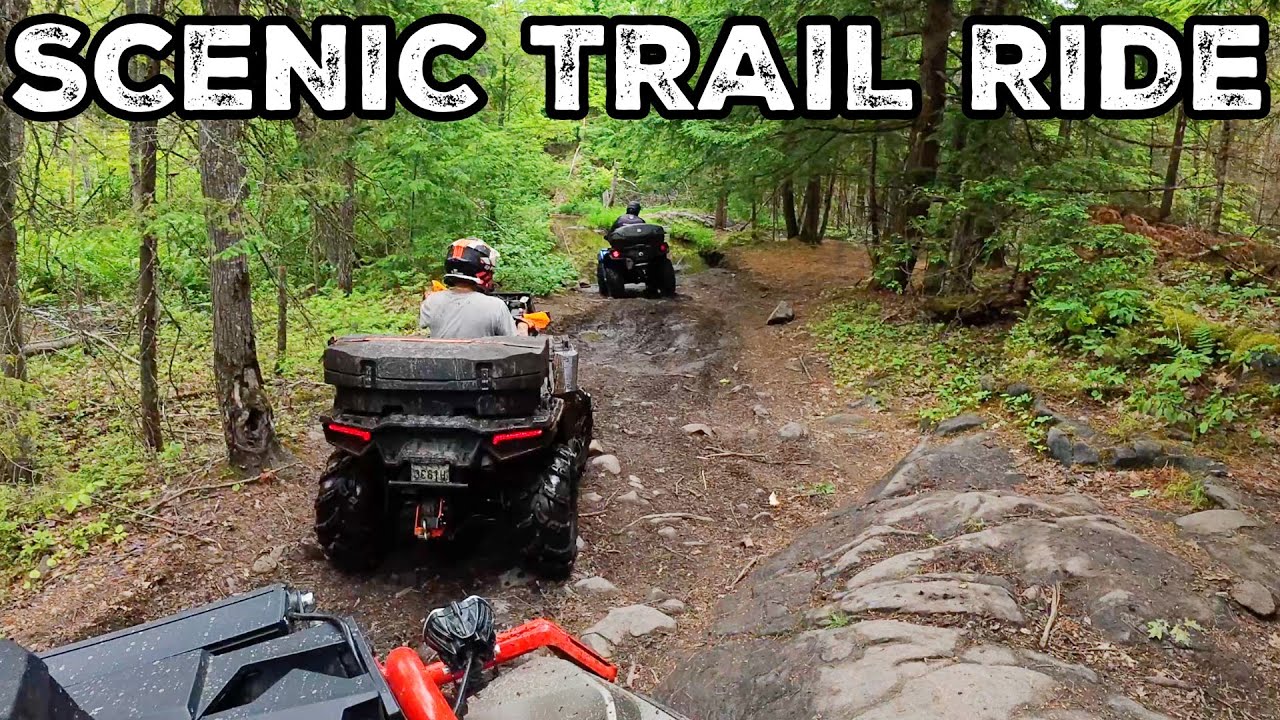 Awesome Day Riding The 5 Points ATV Trail System - Can-Am Outlander 1000 XMR