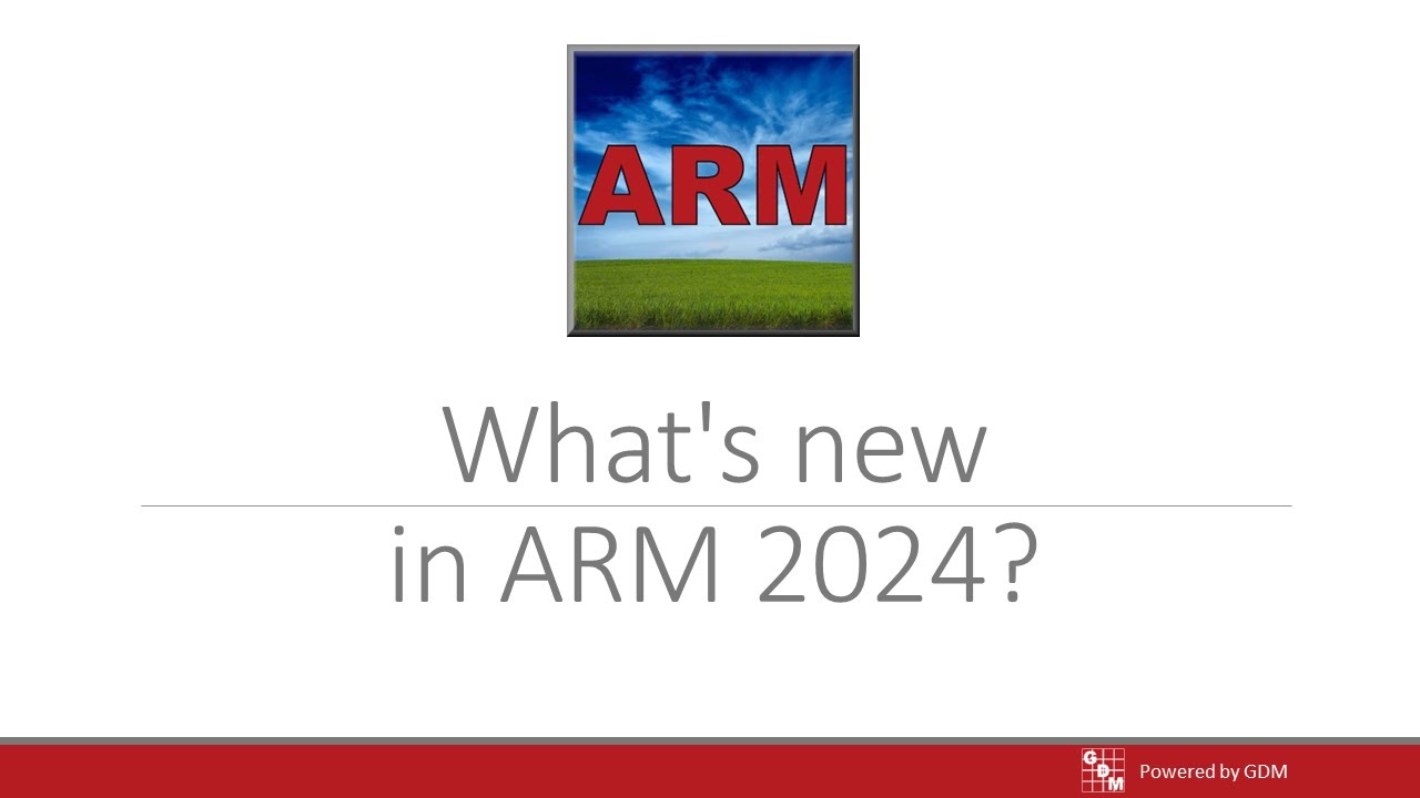 ARM Software Webinar - What's new in ARM 2024