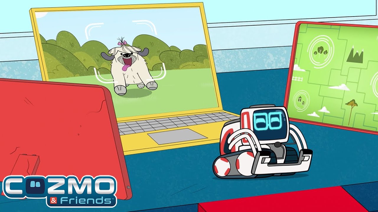 RUN AWAY DOG 🚨 Cozmo & Friends | Educational Cartoons for Kids