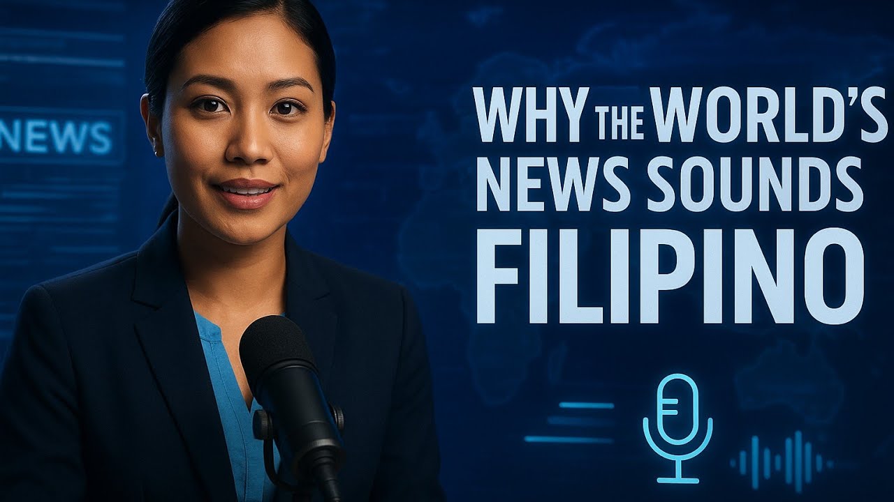 Why are Millions of News Channels Are Using FILIPINO ENGLISH?