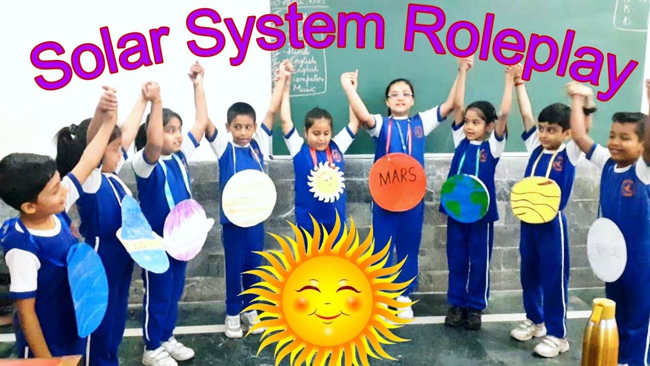 Solar System Roleplay| system planets skit| sun and its eight planets |apeejaysvranglobalschool