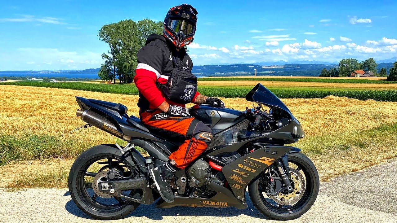 J'ENVOI LE YAMAHA R1 (Full carbone) EN ENFER !