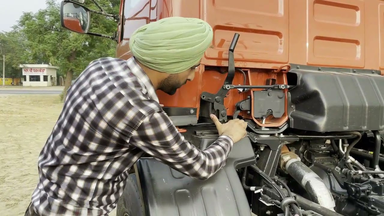 how to lift truck cabin in simple and easy way
