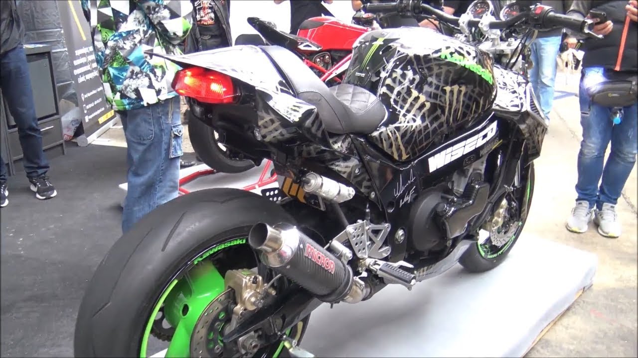 Kawasaki ZZR - custom naked motorcycle