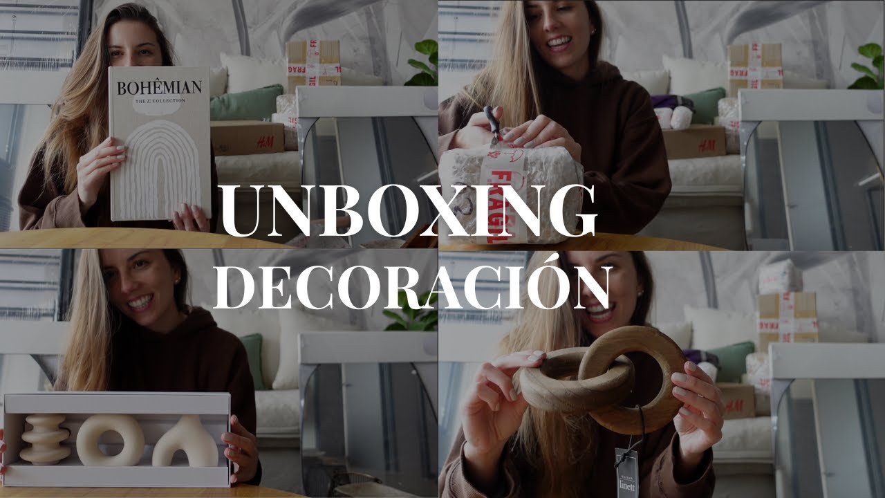 decorando mi departamento (unboxing)