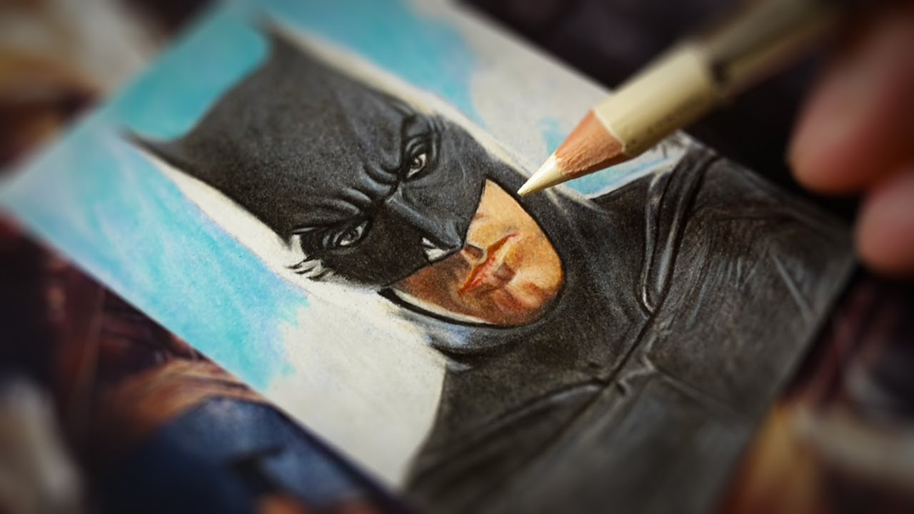 Drawing THE BATMAN | SKETCH CARD Art #1/7