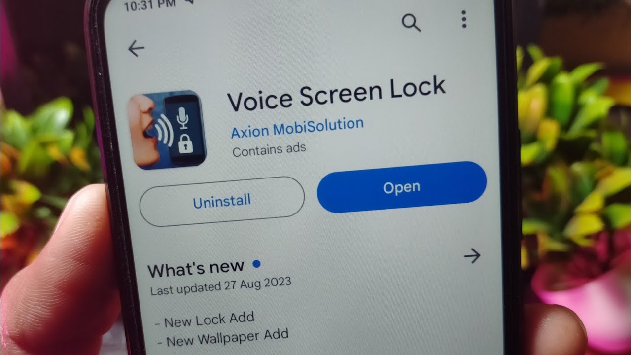 voice screen lock app kaise use kare !! how to use voice screen lock app