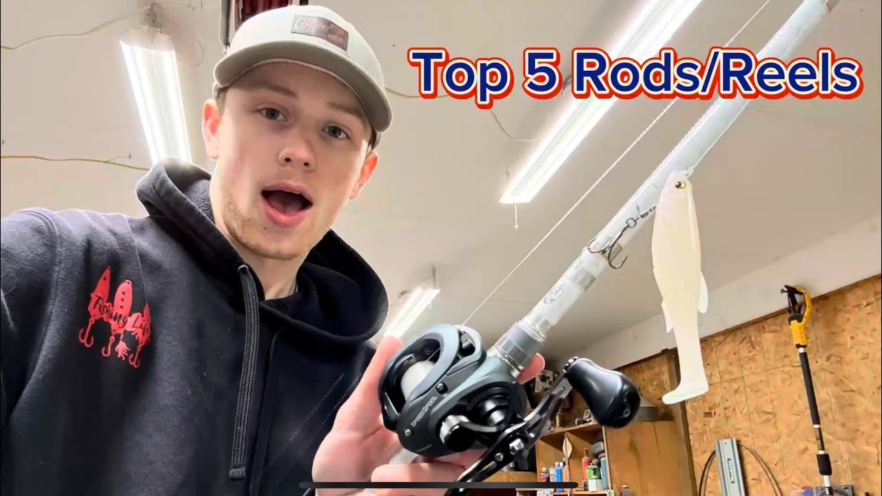 New anglers watch this | My TOP 5 rods and reels 