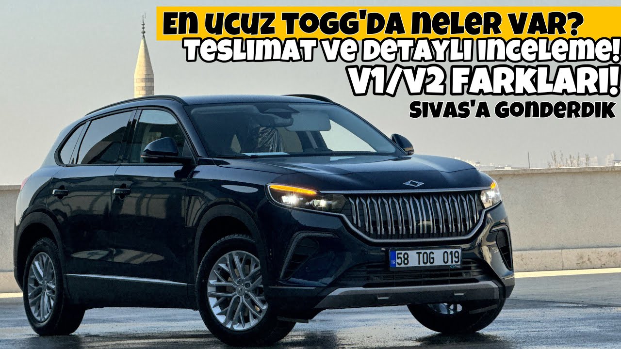 En Ucuz Togg V1 | Teslimat! | Detaylı İnceleme | Neler Var? Neler Yok? | Otomobil Günlüklerim