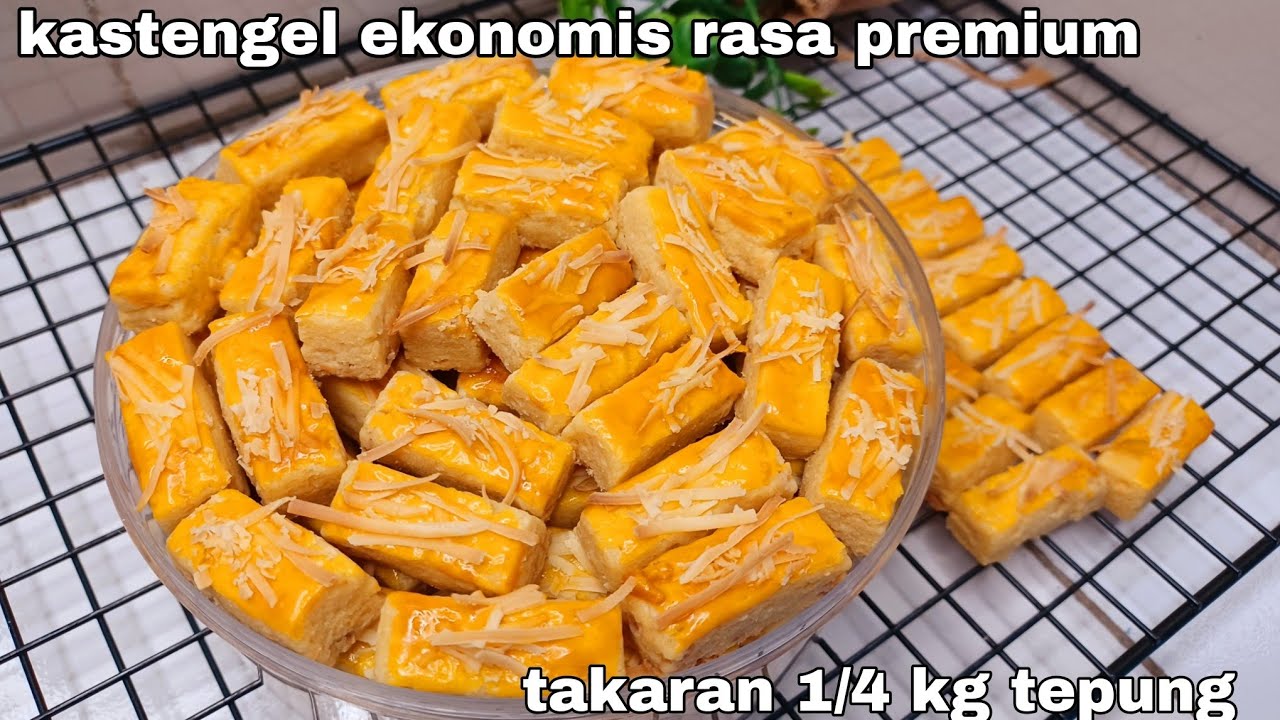 resep kastengel 1/4 kg tepung ekonomis rasa premium renyah, ngeprul ngeju banget!!