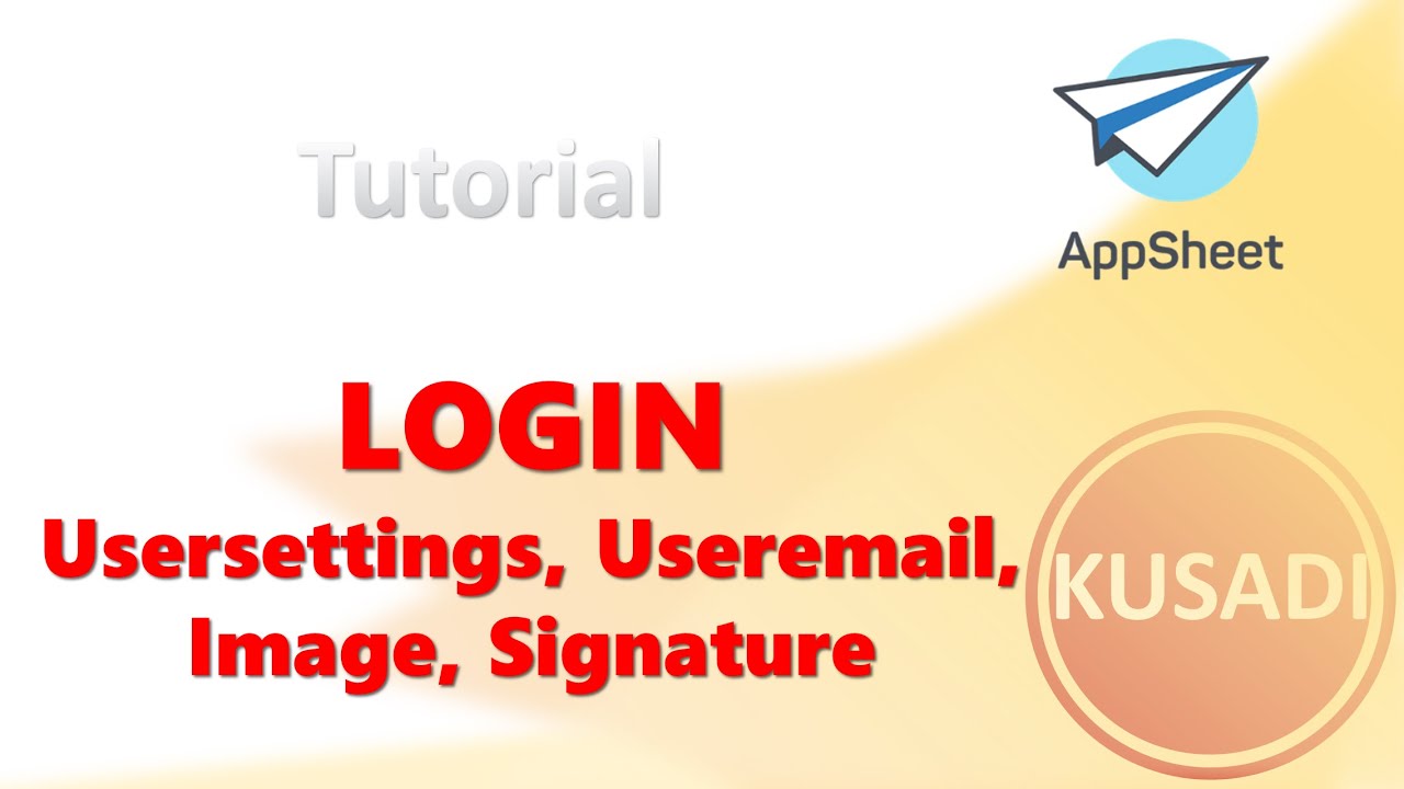 Appsheet Tutorial USERSETTINGS, LINKTOVIEW dalam aplikasi Apotek