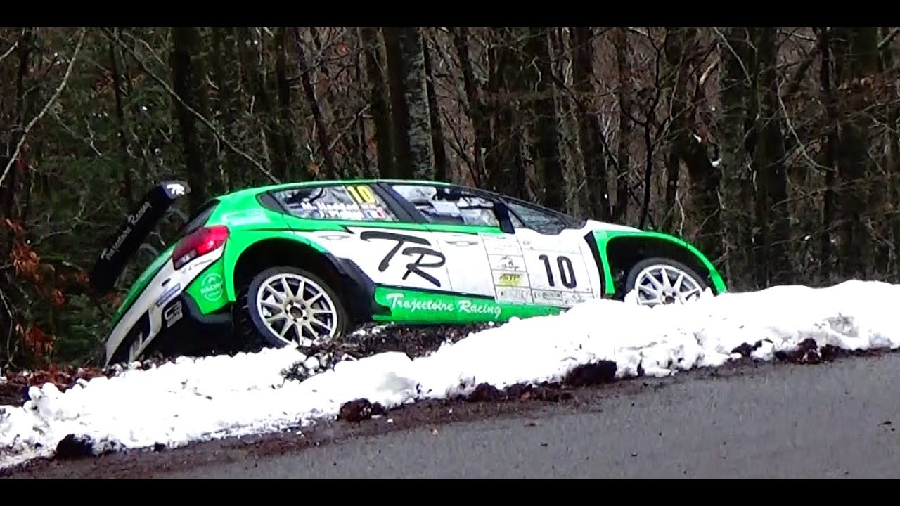 rallye hivernal  du devoluy 2025 crash