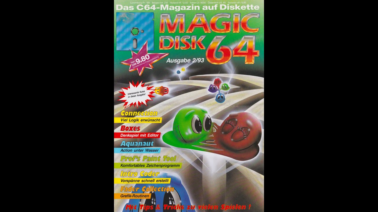 C64: Connection - Magic Disk 64 Ausgabe 2/93