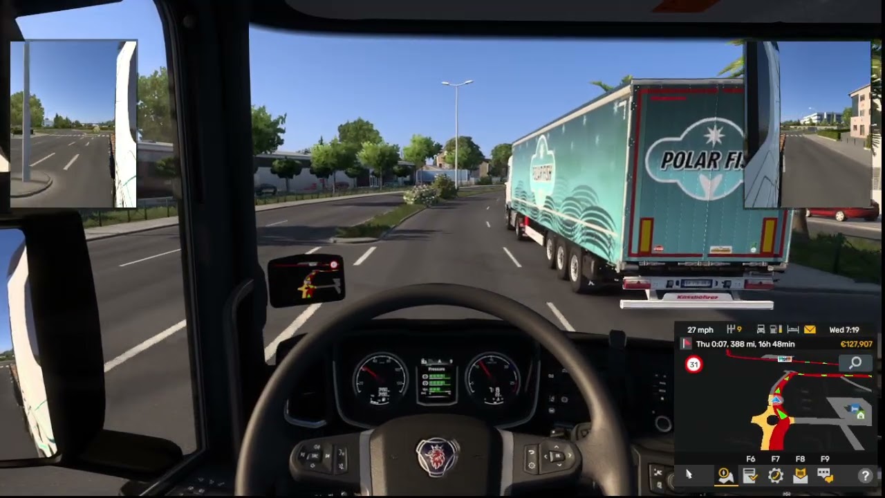 Euro Truck Simulator 2 career gameplay -  day 03